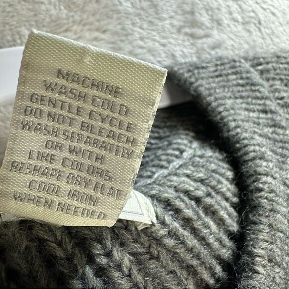 Deane + White Gray Alpaca‎ Blend Cardigan Sweater Women’s Size Large L - Picture 3 of 8